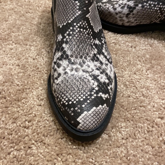 Treasure & Bond Snakeskin Booties - Picture 3 of 4